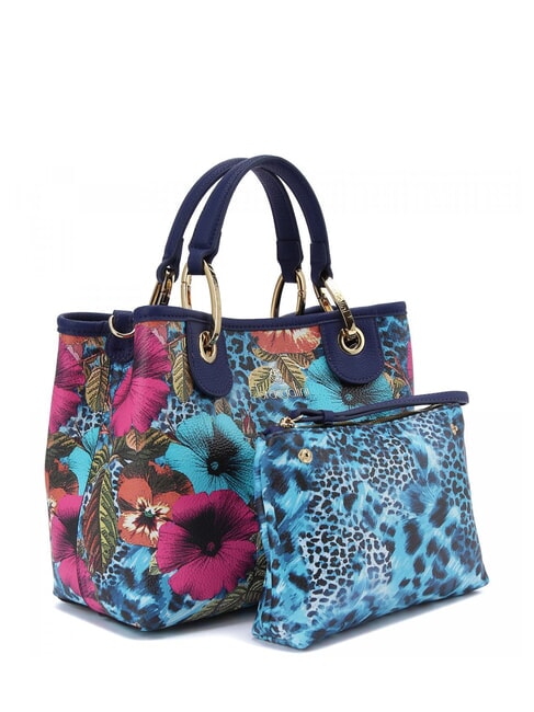 BETH SPECIAL Mittlere Handtasche mit Clutch Blume - Damentaschen