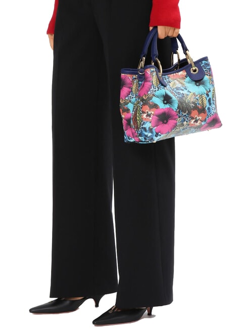 BETH SPECIAL Mittlere Handtasche mit Clutch Blume - Damentaschen