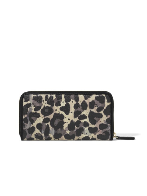 BETH SPECIAL Große Geldbörse mit Rundum-Reißverschluss Leopard - Brieftaschen Damen