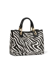 BRACCIALINI BETH SPECIAL Mittlere Handtasche mit Clutch Zebra - Damentaschen - 2