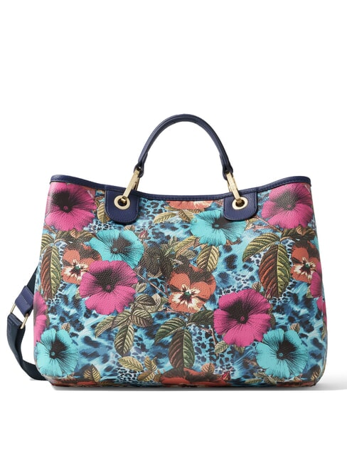 BETH SPECIAL Große Handtasche mit Clutch Blume - Damentaschen