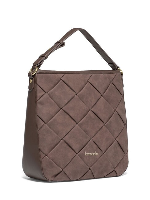 ICONS Hobo-Umhängetasche mit Schultergurt braun - Damentaschen