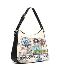 BRACCIALINI CARTOLINE SINGAPORE Hobo-Tasche mit Schultergurt - Damentaschen