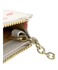 FURLA CAMELIA Kartenetui aus Leder mit Münzfach Marshmallow-Töne - Brieftaschen Damen - 3