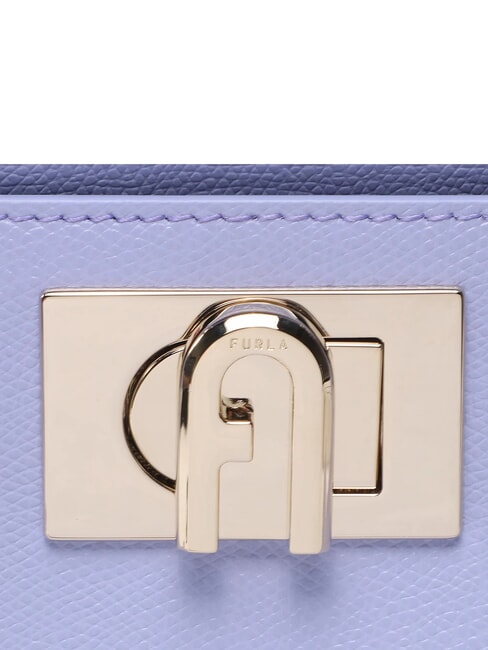 1927 Minitasche aus Leder mit Ares-Print Lila - Damentaschen