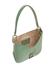 FURLA SIRENA S Umhängetasche aus Leder Olive - Damentaschen - 5