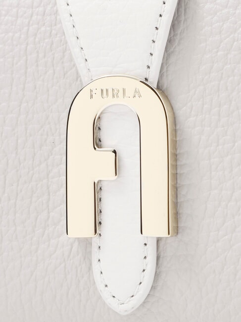 SOFIA GRAINY Mittelgroße Brieftasche aus Kalbsleder Perle und + Marmor c + Talk h - Brieftaschen Damen