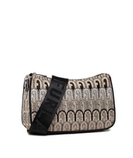 FURLA MOON Mini-Tasche aus Jacquard-Stoff Wüste + Schwarztöne - Damentaschen - 2