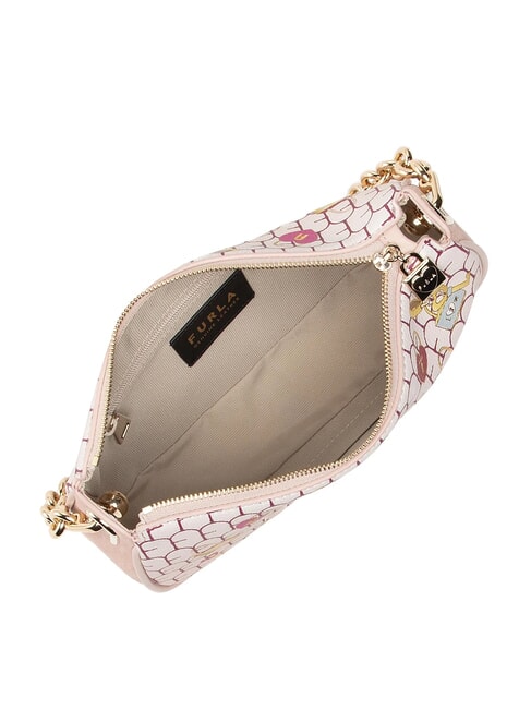 MOON Kleine Umhängetasche aus Leder bon bon töne - Damentaschen