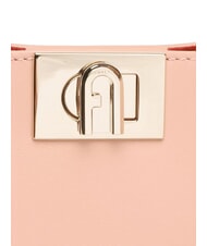 FURLA FLEUR Leder-Umhängetasche mit Schultergurt Kameen - Damentaschen - 5