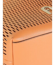 FURLA PRIMULA Umhängetasche aus perforiertem Leder Sonnenuntergang - Damentaschen - 4