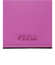 FURLA LINEA FUTURA Mini-Ledertasche mit Schultergurt violett+Marshmallow+Greige+Marmor c - Damentaschen - 3