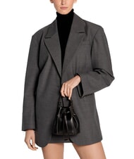 FURLA MIASTELLA Mini-Eimer von Hand, mit Schultergurt Schwarz - Damentaschen - 6