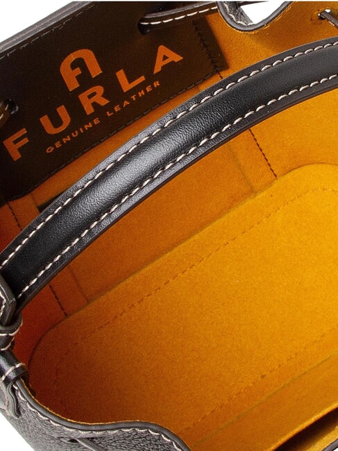 MIASTELLA Mini-Eimer von Hand, mit Schultergurt Schwarz - Damentaschen