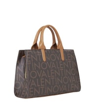 MARIO VALENTINO REGINA RE Handtasche mit Allover-Logo und Schultergurt dunkel/natur - Damentaschen - 3