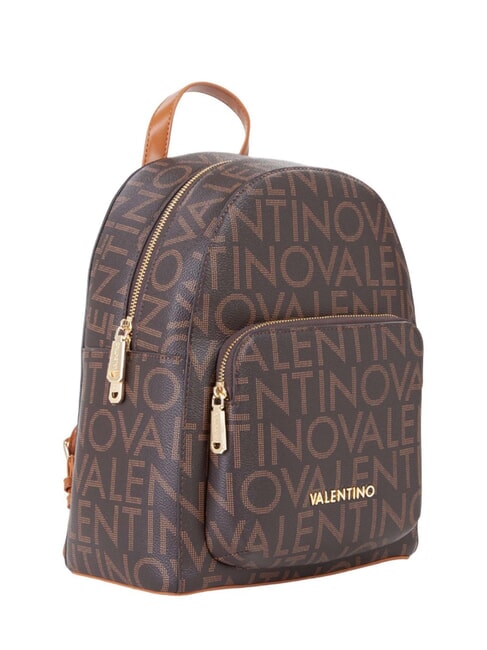 REGINA RE Rucksack mit Allover-Logo-Print dunkel/natur - Damentaschen