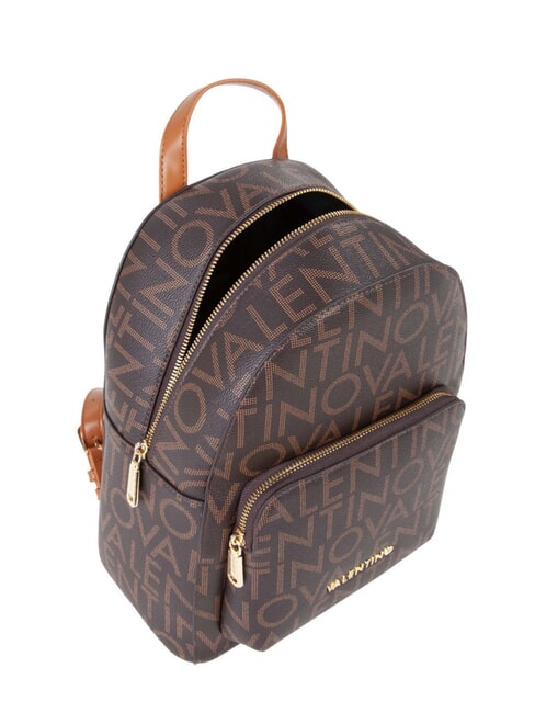 REGINA RE Rucksack mit Allover-Logo-Print dunkel/natur - Damentaschen