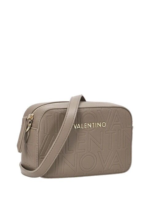 PANSY Kameratasche mit zwei Schultergurten taupe - Damentaschen