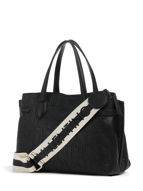 PANSY Handtasche mit zwei Schultergurten Schwarz - Damentaschen