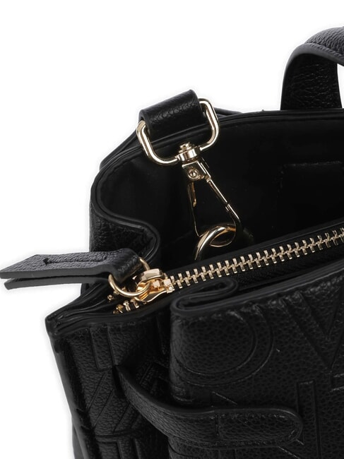 PANSY Handtasche mit zwei Schultergurten Schwarz - Damentaschen