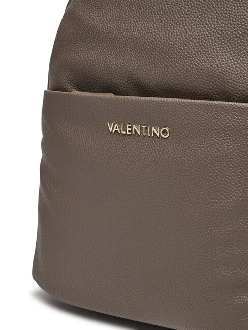 NEVER Runder Rucksack mit Tasche taupe - Damentaschen