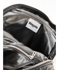 BLAUER SOFTY Gesteppter Rucksack mit Tasche SCHWARZ - Damentaschen - 5