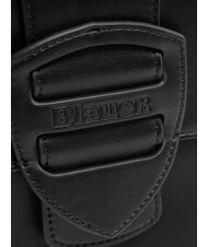 BLAUER LADY B Mini-Handtasche mit Schultergurt SCHWARZ - Damentaschen - 3