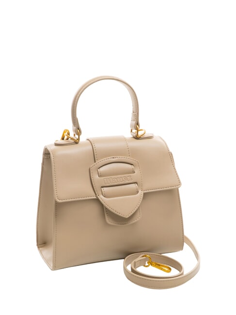LADY B Mini-Handtasche mit Schultergurt Beige - Damentaschen