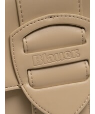 BLAUER LADY B Mini-Handtasche mit Schultergurt Beige - Damentaschen - 3