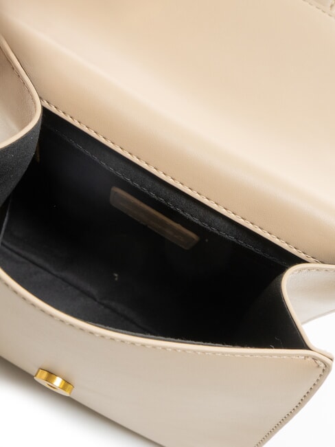 LADY B Mini-Handtasche mit Schultergurt Beige - Damentaschen