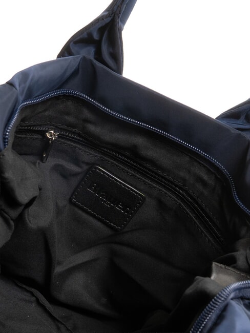 PADDED NYLON Mittelgro&szlig;e Tragetasche mit Schultergurt NAVY BLAU - Damentaschen