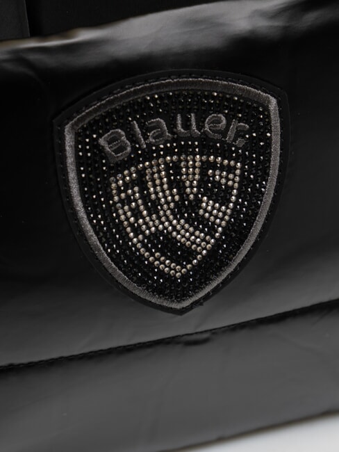 PADDED NYLON Mittelgro&szlig;e Tragetasche mit Schultergurt SCHWARZ - Damentaschen