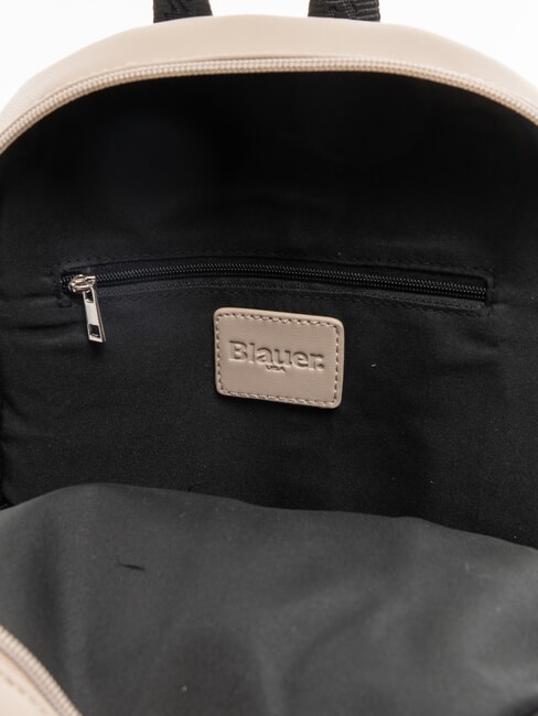 CUSHION Gesteppter Rucksack mit 2 Fächern Creme - Damentaschen