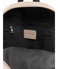 BLAUER CUSHION Gesteppter Rucksack mit 2 Fächern Creme - Damentaschen - 5