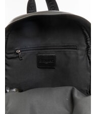 BLAUER CUSHION Gesteppter Rucksack mit 2 Fächern SCHWARZ - Damentaschen - 4