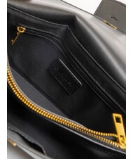 BLAUER LADY B Umhängetasche mit Überschlag SCHWARZ - Damentaschen - 5