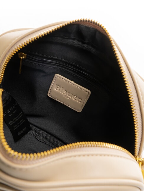 LADY B Schultertasche für Kamera Beige - Damentaschen