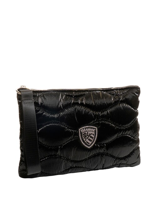 SOFTY Große gesteppte Clutch SCHWARZ - Damentaschen