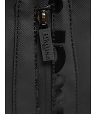 BLAUER SPLASH Gl&auml;nzende Logotasche SCHWARZ - Umh&auml;ngetaschen Herren - 3