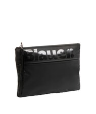 BLAUER SPLASH Clutch mit gl&auml;nzendem Logo SCHWARZ - Tablettmappe &amp; Organizer - 2