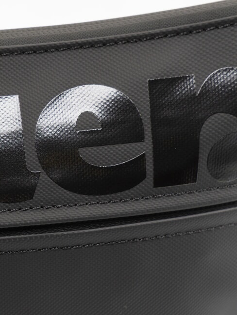 SPLASH Clutch mit gl&auml;nzendem Logo SCHWARZ - Tablettmappe &amp; Organizer