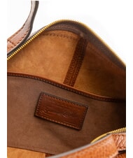 THE BRIDGE ICONS Lederhandtasche mit Schultergurt BRAUN - Damentaschen - 5