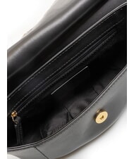 THE BRIDGE ERICA Umhängetasche aus Leder Schwarzes Gold - Damentaschen - 5