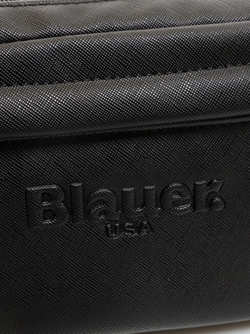 WALLSTREET Gürteltasche mit Saffiano-Print und Tasche SCHWARZ - Hüfttaschen