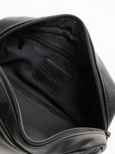 WALLSTREET Gürteltasche mit Saffiano-Print und Tasche SCHWARZ - Hüfttaschen