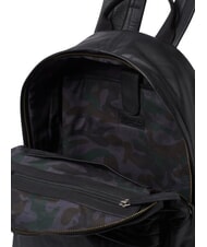 BLAUER FIRSTCLASS Laptop-Rucksack aus Leder SCHWARZ - Rucksäcke für Schule &amp; Freizeit - 4