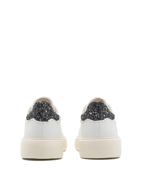 VENUS Leder-Sneakers wei&szlig;/schwarz - Damenschuhe