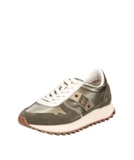 BLAUER MILLEN Sneaker aus gemischtem Leder Taupe - Damenschuhe - 2
