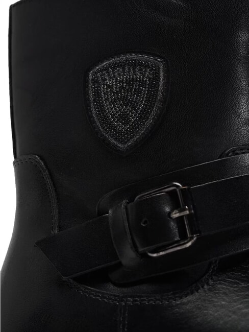 CLARE Stiefeletten aus Leder SCHWARZ - Damenschuhe