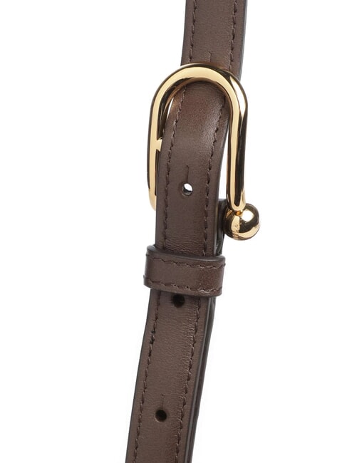 DOMUS  Umhängetasche, Leder ausgedrückt - Damentaschen